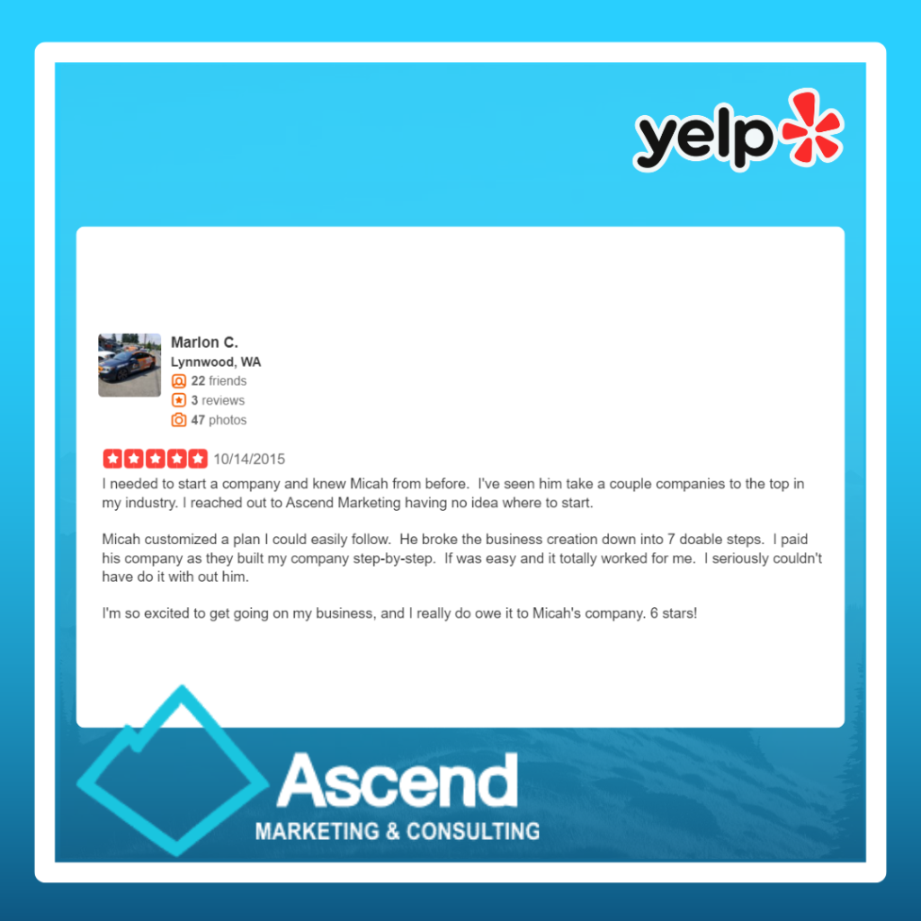step by step business marketing Ascend