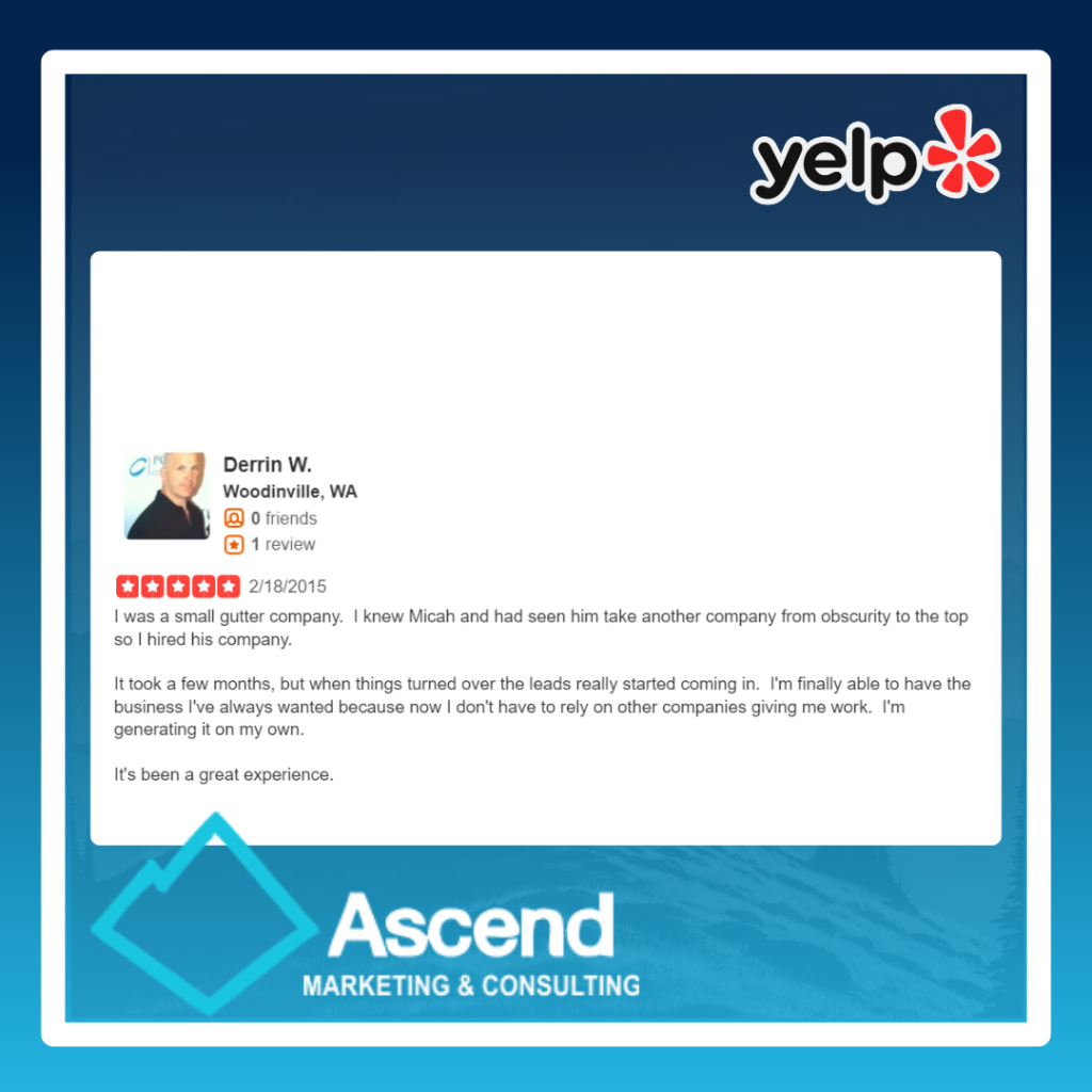 small business SEO success Ascend